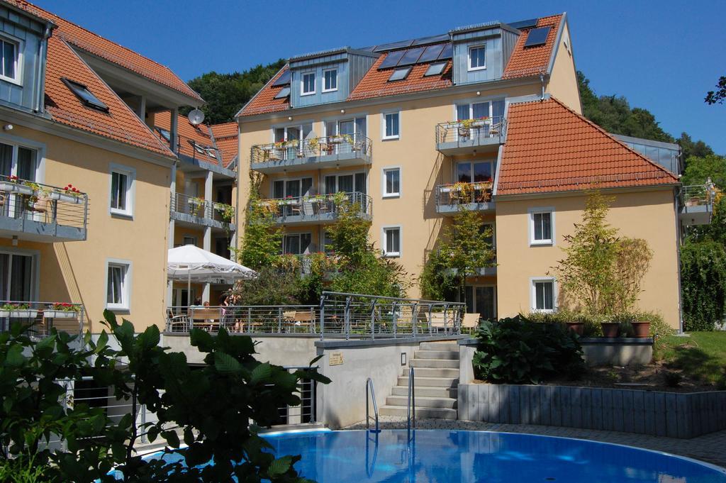 Steiger Apparthotel Bad Schandau Exterior foto
